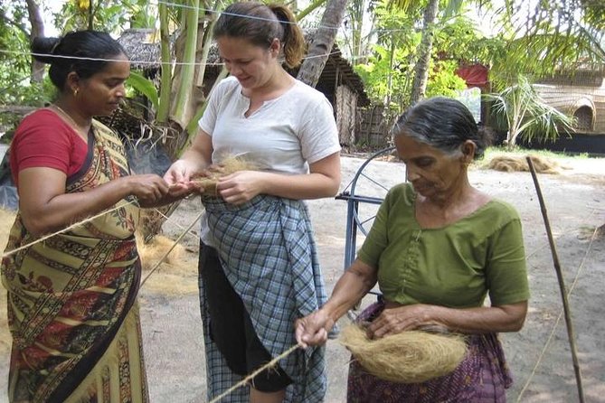 Cultural Tour To Vaikom Village - Coir Rope, Pineapple Leaf Mats, and Village Work You Can Feel