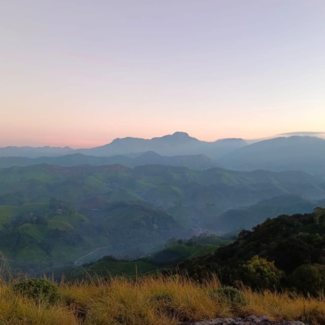 Dawn's Embrace: Sun Rise Trek at Lakshmi Hills, Munnar - The sunrise at about 6:30 AM: the moment that sets the tone