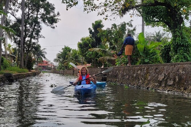 Kerala Backwater Village Kayaking Tour: Alleppey - Entering Alleppey’s Backwaters by Kayak