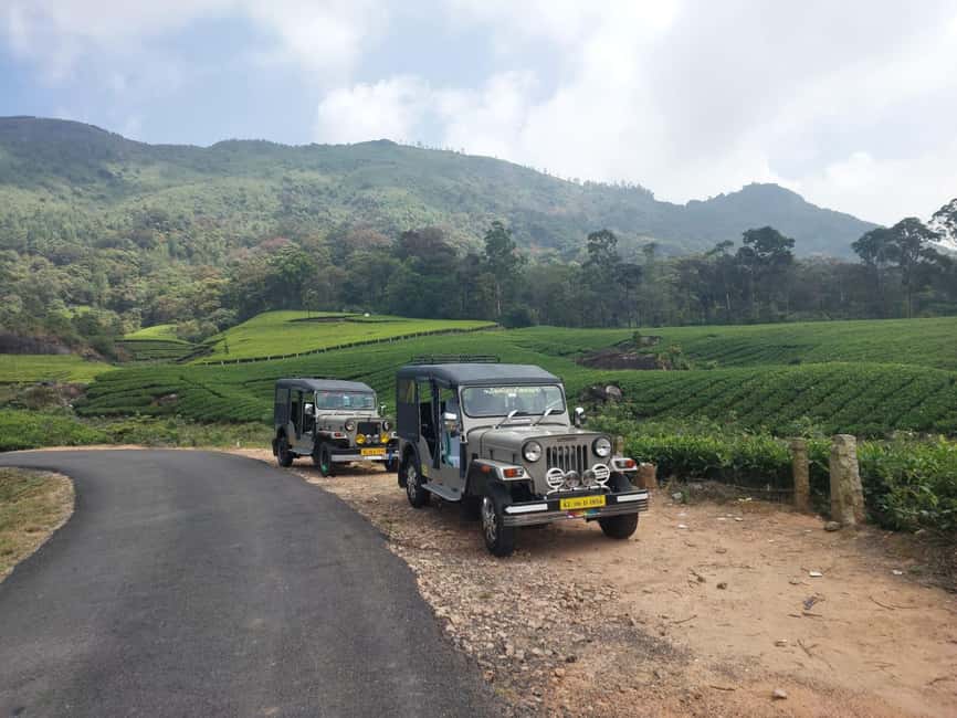 Munnar: Anakulam Jeep Safari with Waterfall and Elephant - Munnar Jeep Safari With Waterfall Stops and Elephant-Watching at Anakulam