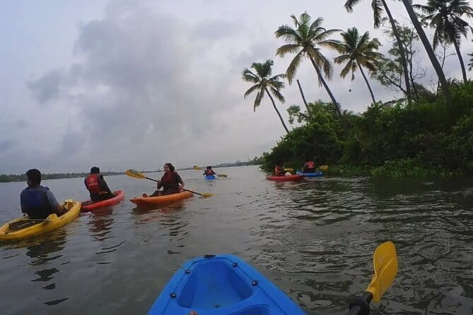 Sunset Kayaking in Hidden Alleppey Backwater Routes - Getting to the water: meeting point, village walk, and first instructions